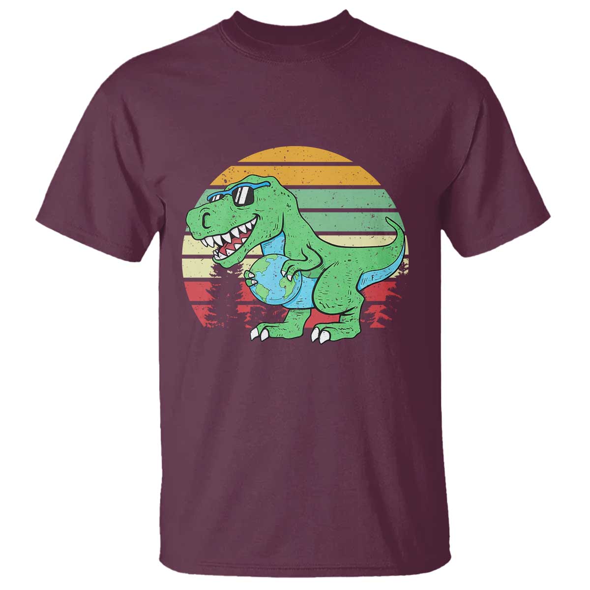 Funny Earth Day Dinosaur Lover T Shirt Save The Planet