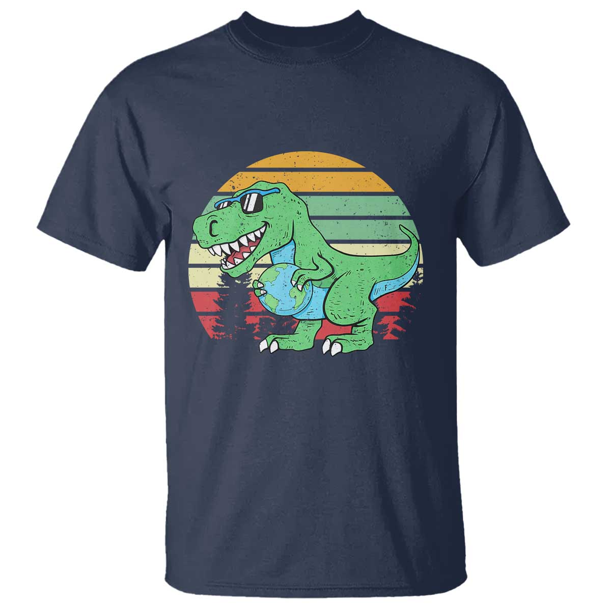 Funny Earth Day Dinosaur Lover T Shirt Save The Planet