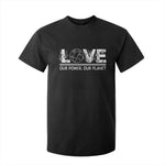 Our Power Our Planet T Shirt For Kid Earth Day Eco Friendly