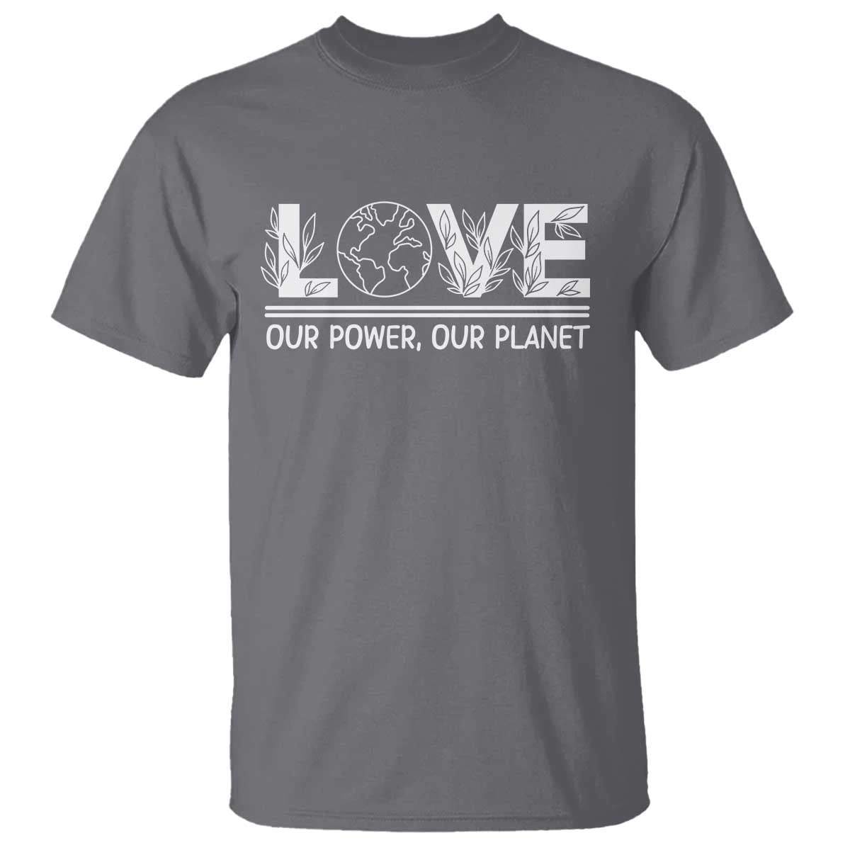 Our Power Our Planet T Shirt Earth Day Eco Friendly