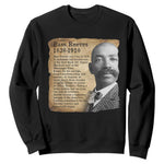 Vintage Newspaper Bass Reeves Wild West Sweatshirt Legendary Black US Deputy Marshal History