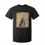 Vintage Newspaper Bass Reeves US Marshal T Shirt For Kid Legendary Black Deputy Wild West History