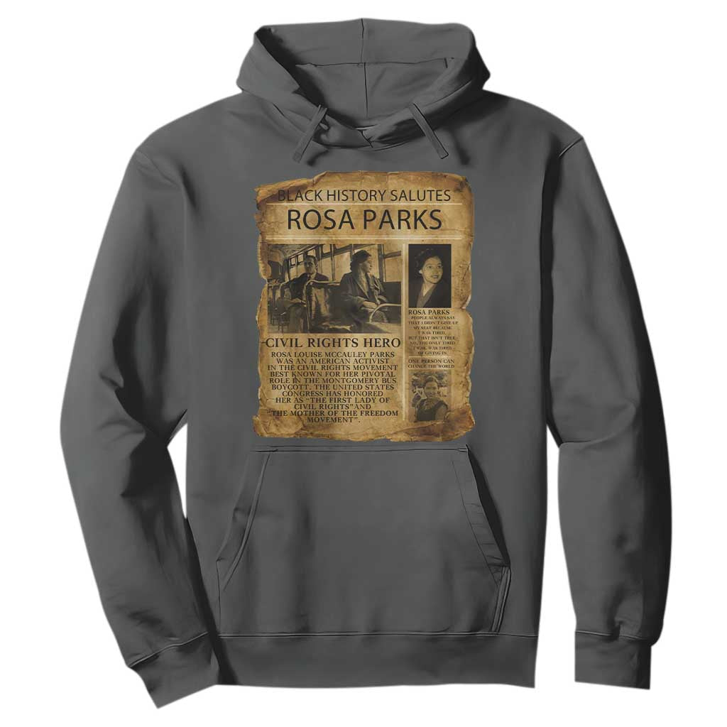 Rosa Parks Hoodie Female Empowerment History Gift