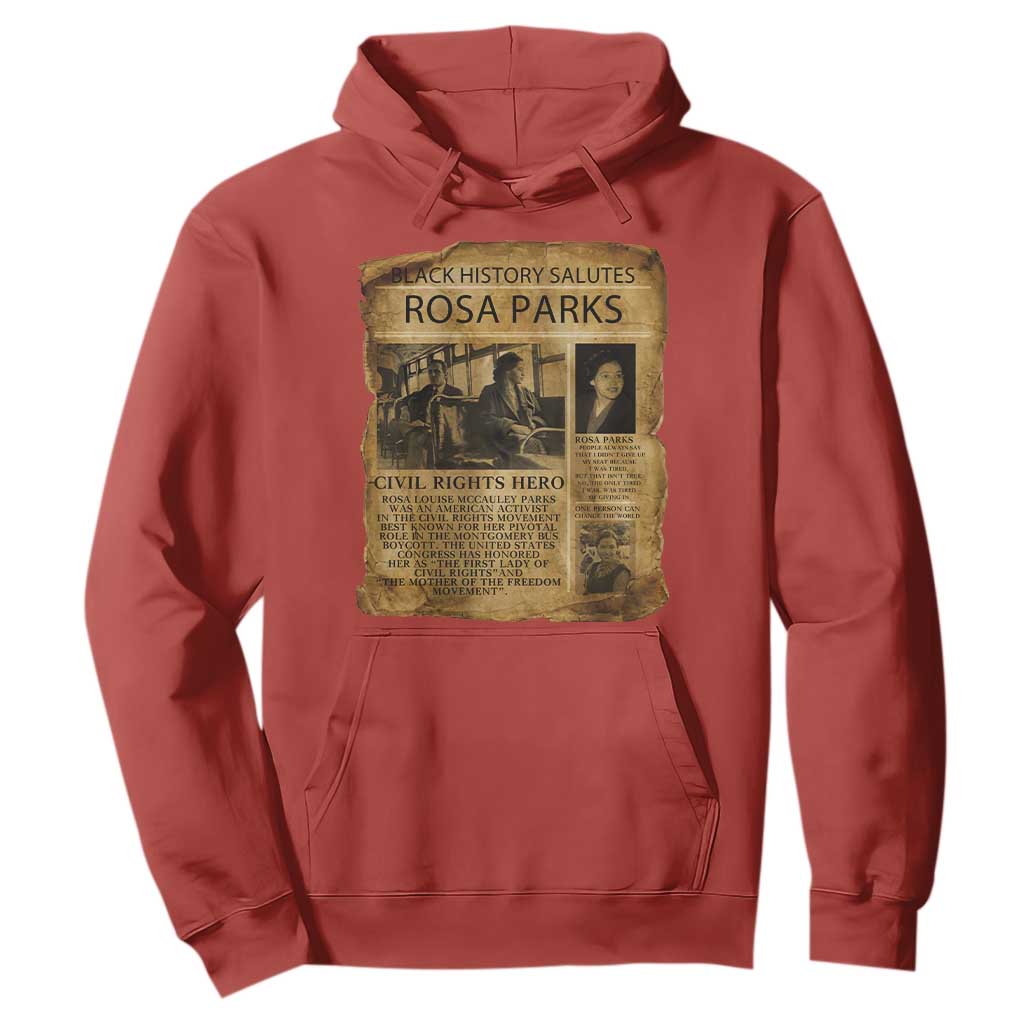Rosa Parks Hoodie Female Empowerment History Gift