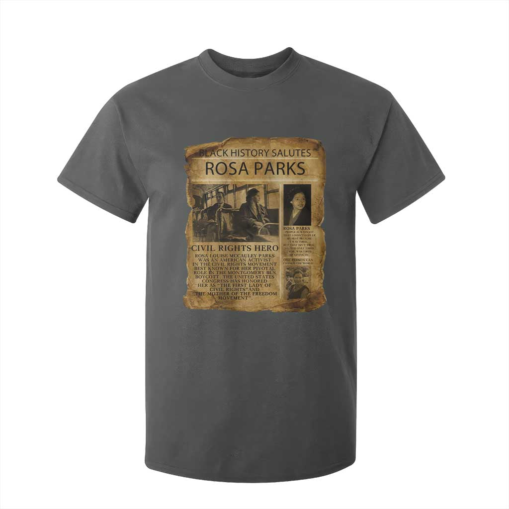 Rosa Parks T Shirt For Kid Female Empowerment History Gift