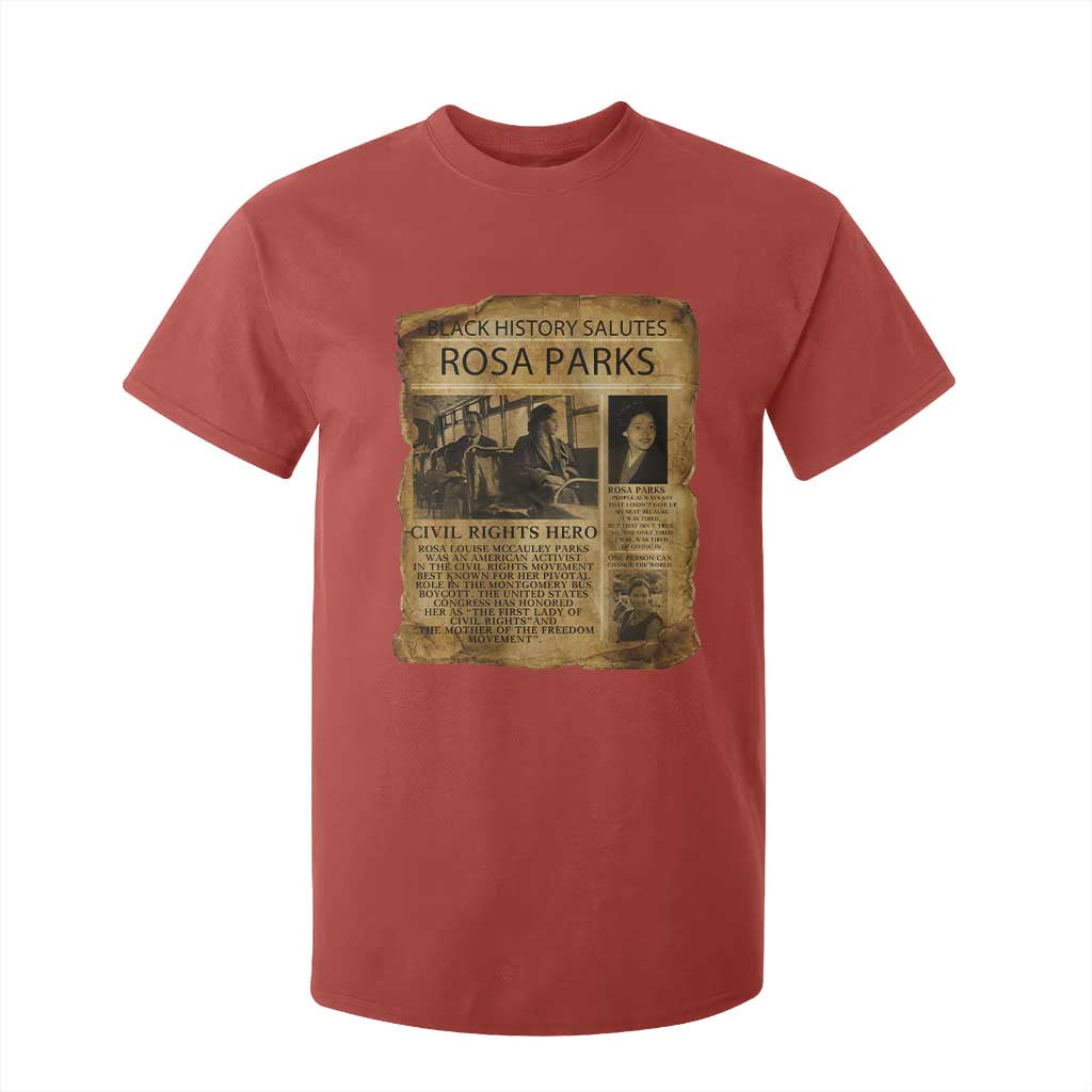 Rosa Parks T Shirt For Kid Female Empowerment History Gift