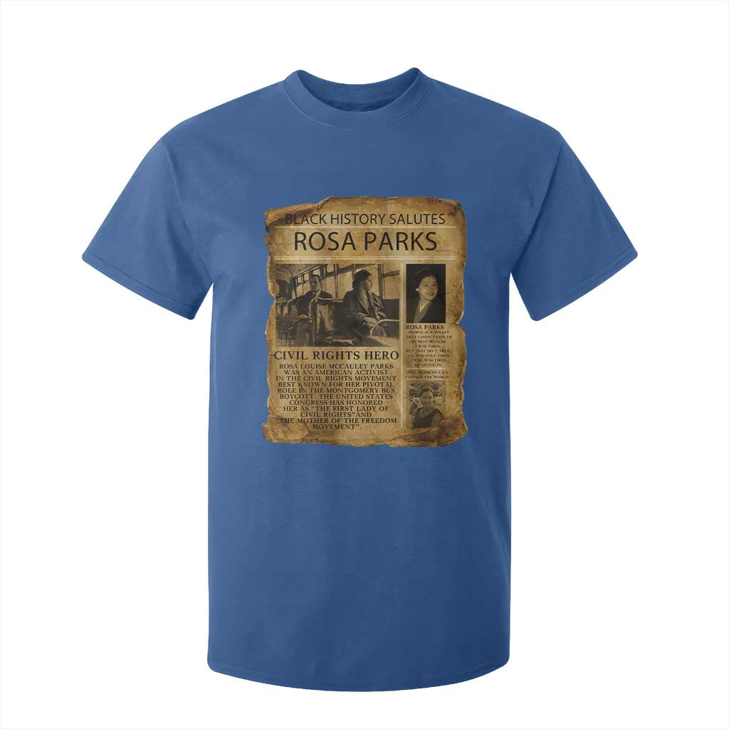 Rosa Parks T Shirt For Kid Female Empowerment History Gift