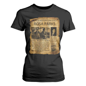 Rosa Parks T Shirt For Women Female Empowerment History Gift
