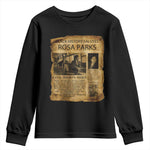 Rosa Parks Youth Sweatshirt Female Empowerment History Gift