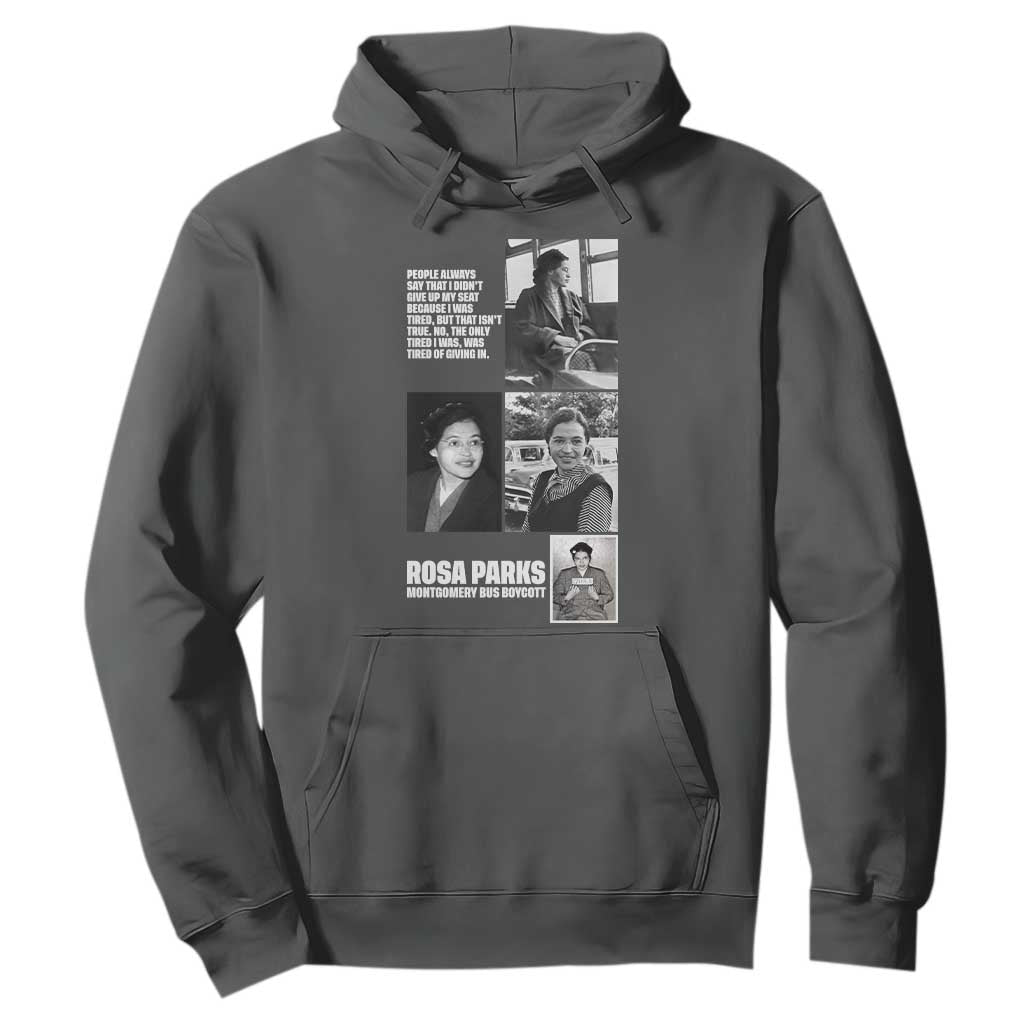 Rosa Parks Hoodie Strong Black Woman Leader