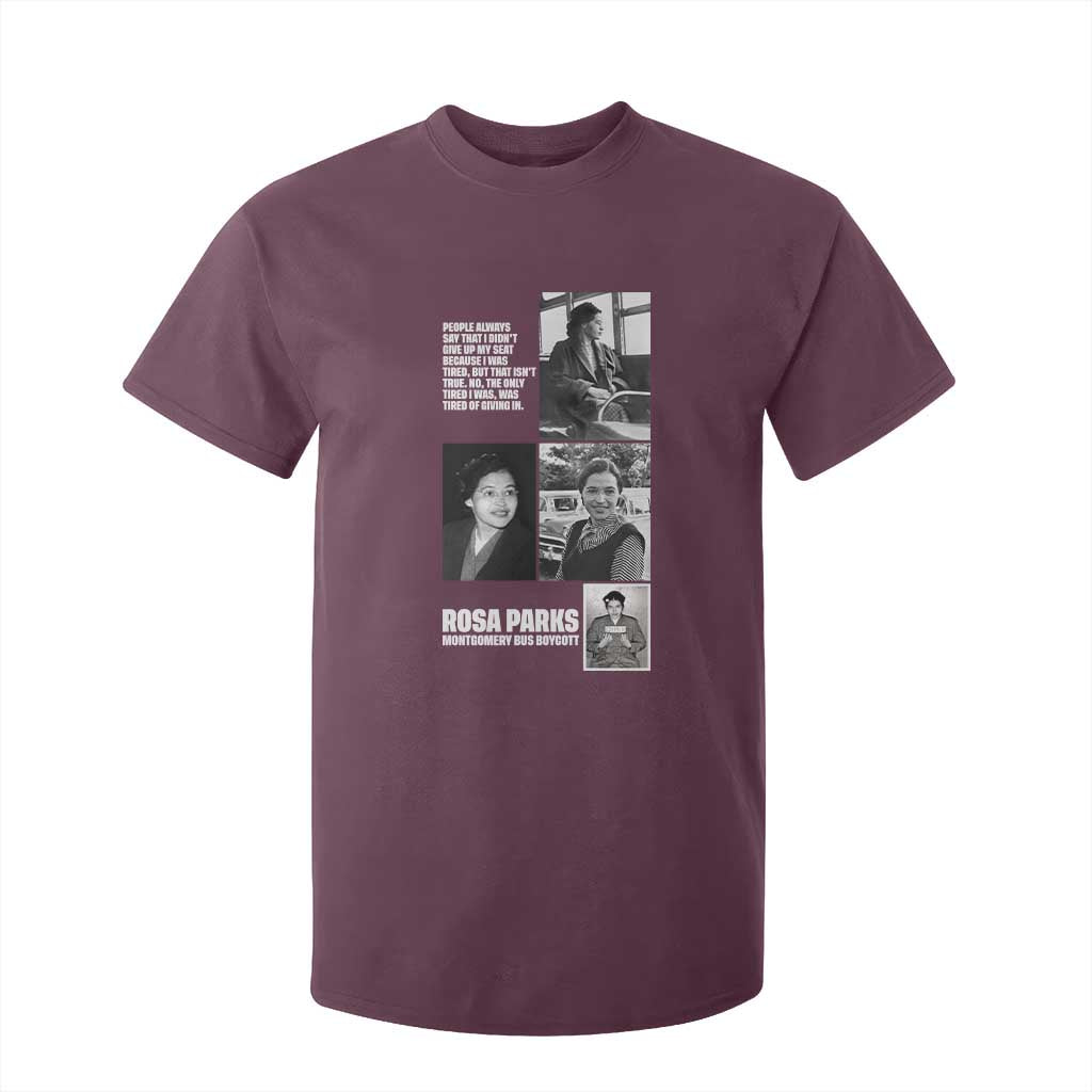 Rosa Parks T Shirt For Kid Strong Black Woman Leader