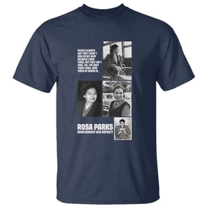 Rosa Parks T Shirt Strong Black Woman Leader