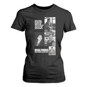 Rosa Parks T Shirt For Women Strong Black Woman Leader