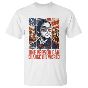 Rosa Parks Civil Rights Legacy T Shirt One Person Can Change The World