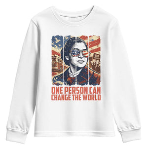 Rosa Parks Civil Rights Legacy Youth Sweatshirt One Person Can Change The World