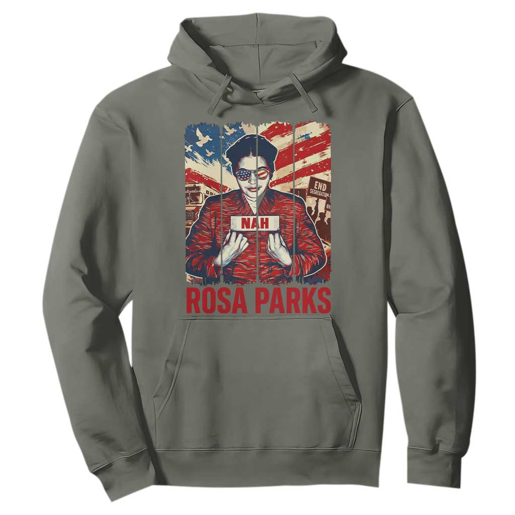 Nah Rosa Parks Hoodie Black History Month Gift
