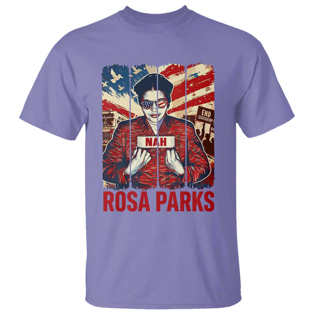 Nah Rosa Parks T Shirt Black History Month Gift