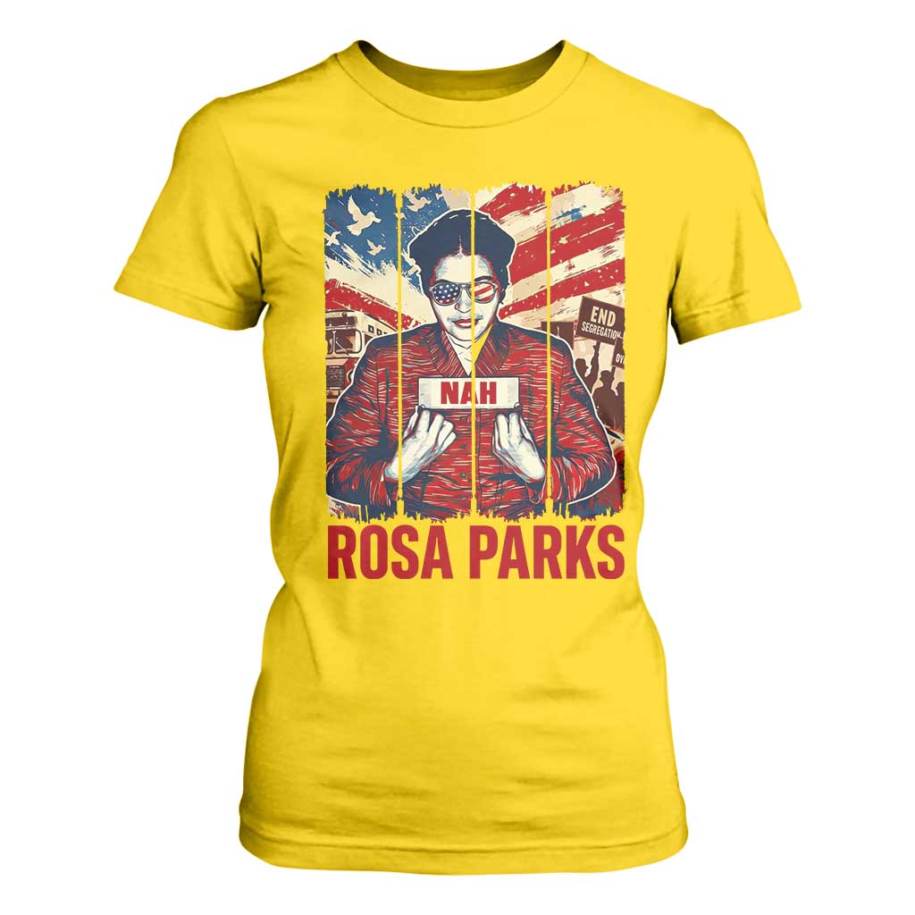 Nah Rosa Parks T Shirt For Women Black History Month Gift