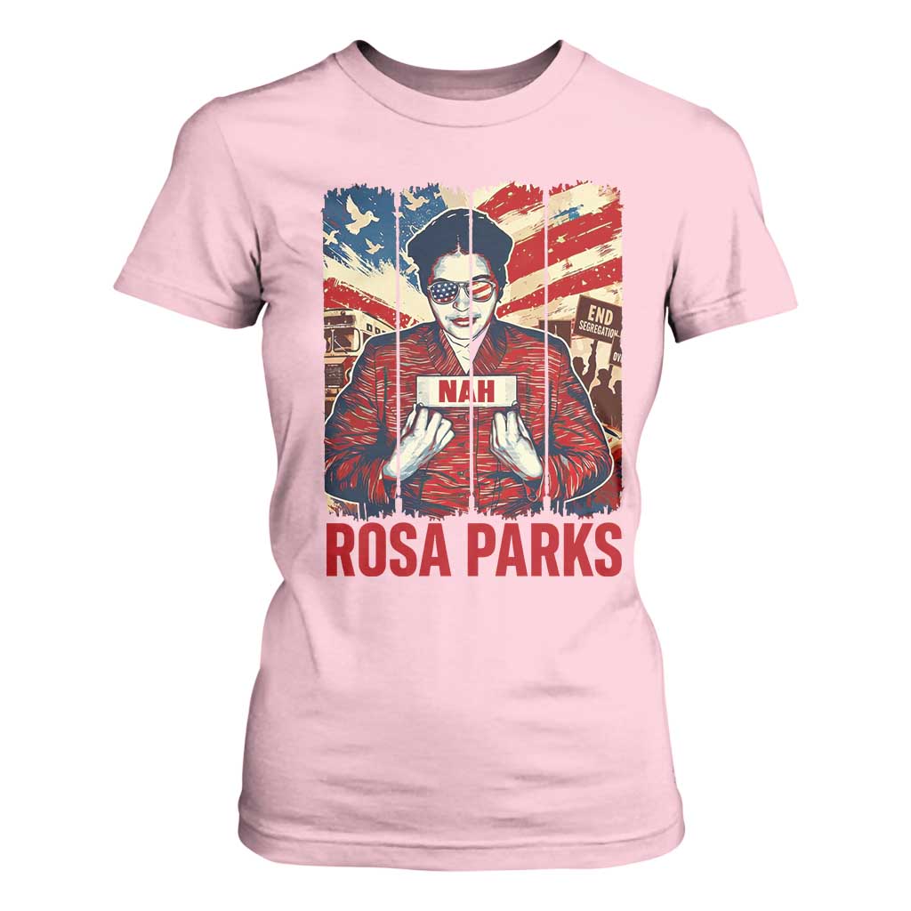 Nah Rosa Parks T Shirt For Women Black History Month Gift