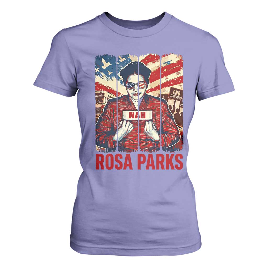 Nah Rosa Parks T Shirt For Women Black History Month Gift