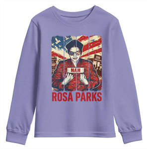 Nah Rosa Parks Youth Sweatshirt Black History Month Gift