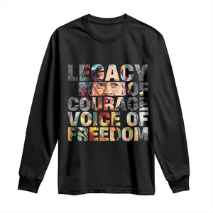 Rosa Parks Long Sleeve Shirt Legacy Of Courage Voice Of Freedom