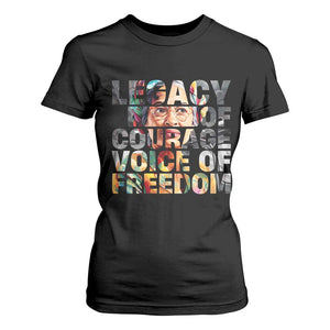 Rosa Parks T Shirt For Women Legacy Of Courage Voice Of Freedom