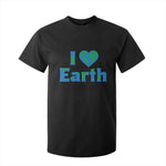 Earth Day Environmental Activism T Shirt For Kid I Love Earth