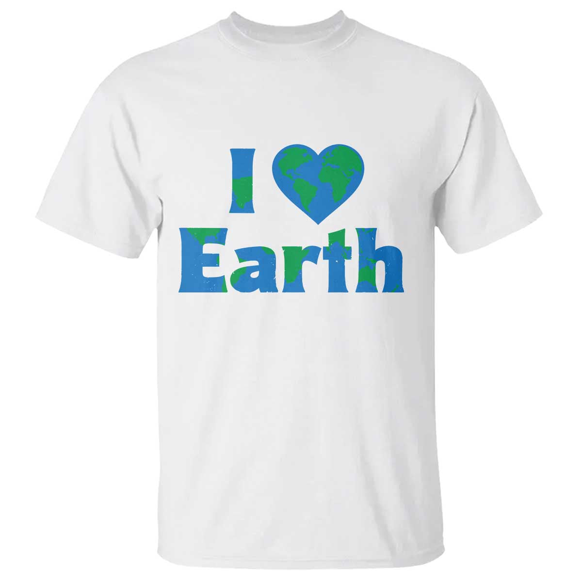 Earth Day Environmental Activism T Shirt I Love Earth