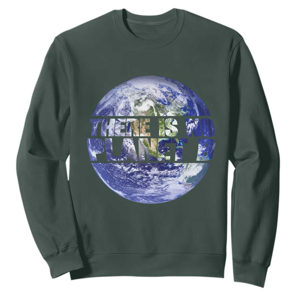 There Is No Planet B Sweatshirt Earth Day Environmental Awareness Gift