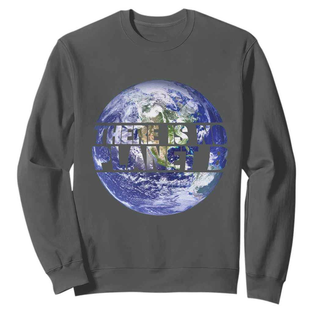 There Is No Planet B Sweatshirt Earth Day Environmental Awareness Gift