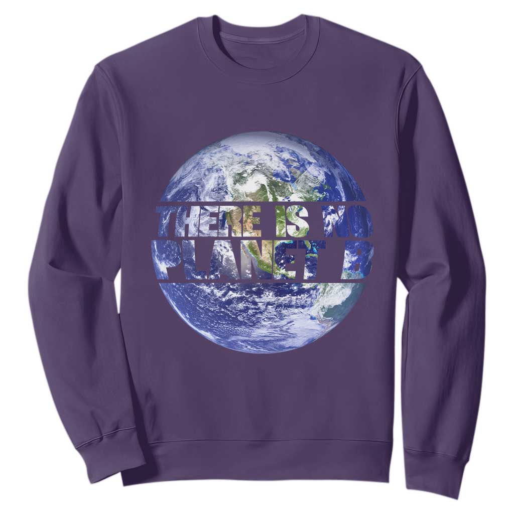 There Is No Planet B Sweatshirt Earth Day Environmental Awareness Gift