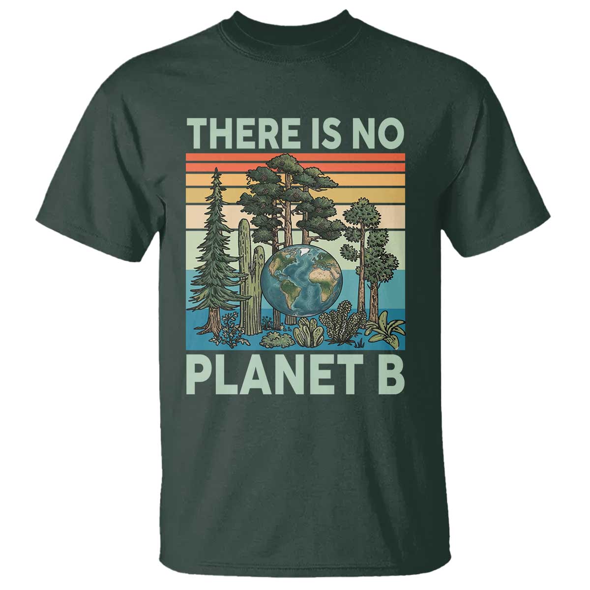 Vintage There Is No Planet B Earth Day Gift T Shirt