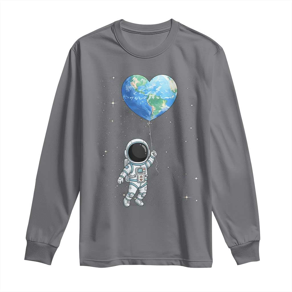 Astronaut Protect The Planet Long Sleeve Shirt Earth Day Gift