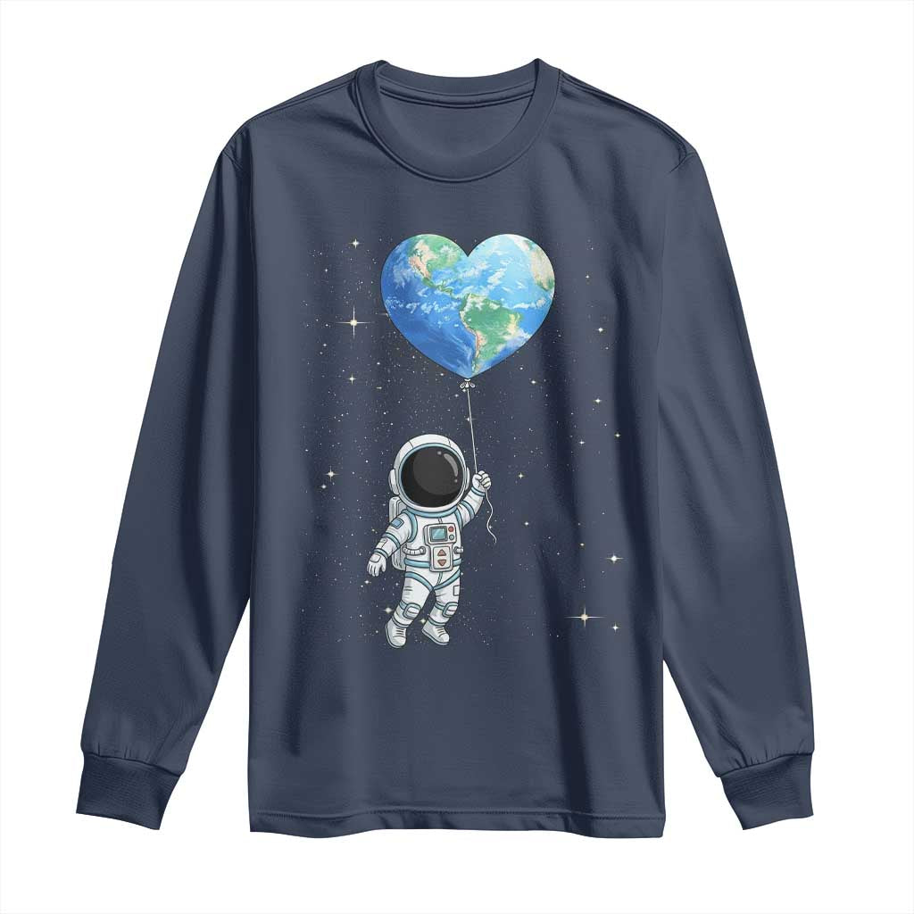 Astronaut Protect The Planet Long Sleeve Shirt Earth Day Gift