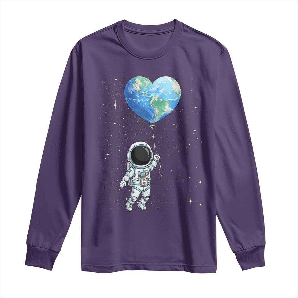 Astronaut Protect The Planet Long Sleeve Shirt Earth Day Gift