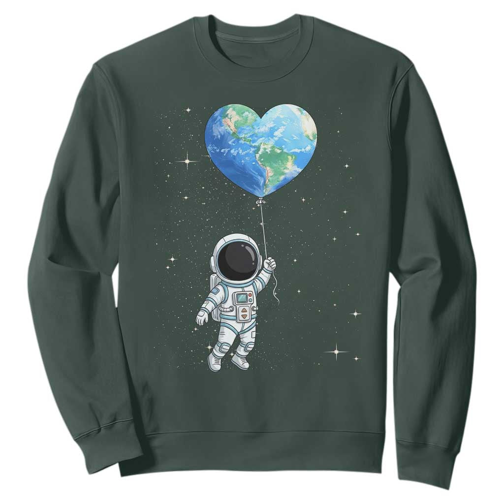 Astronaut Protect The Planet Sweatshirt Earth Day Gift