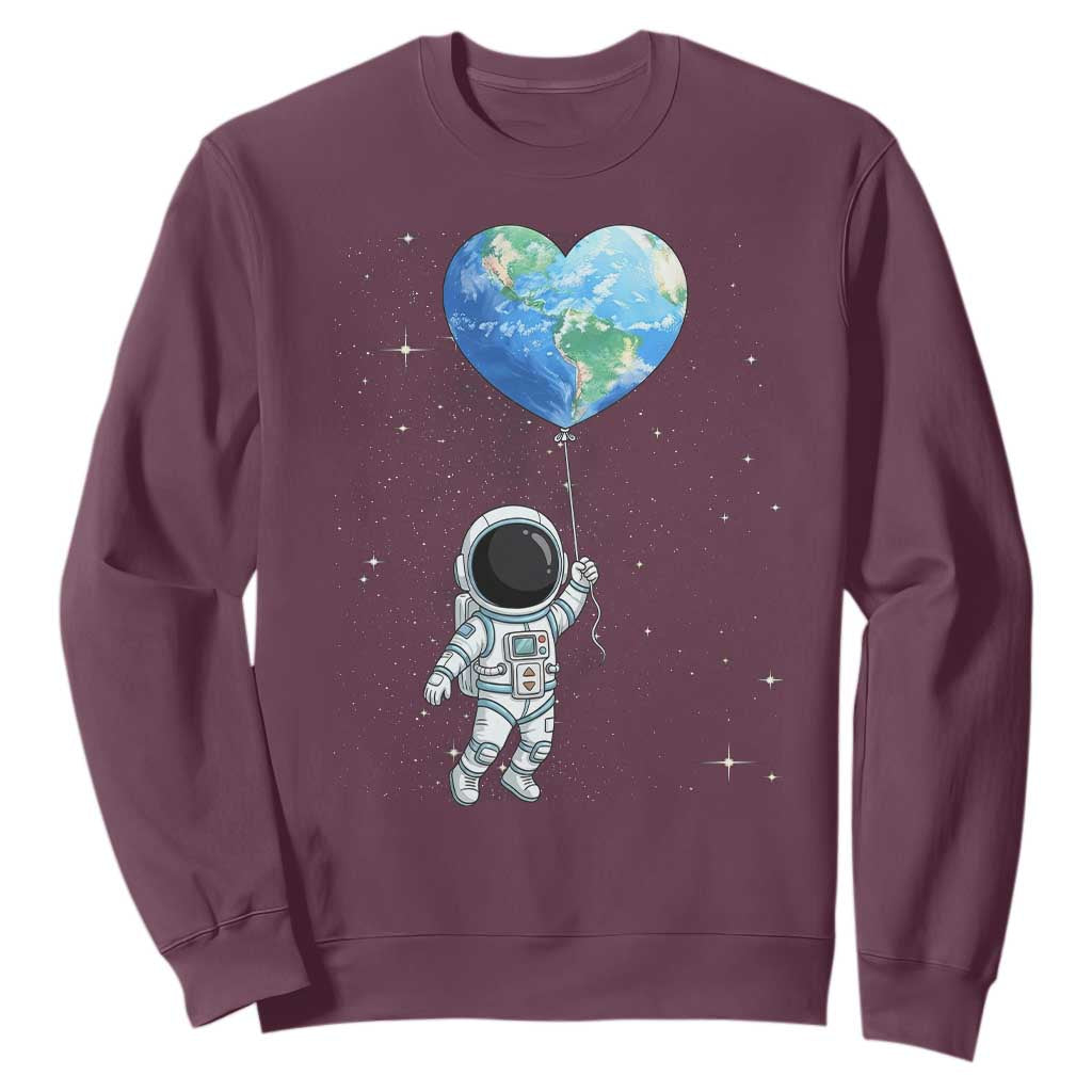 Astronaut Protect The Planet Sweatshirt Earth Day Gift