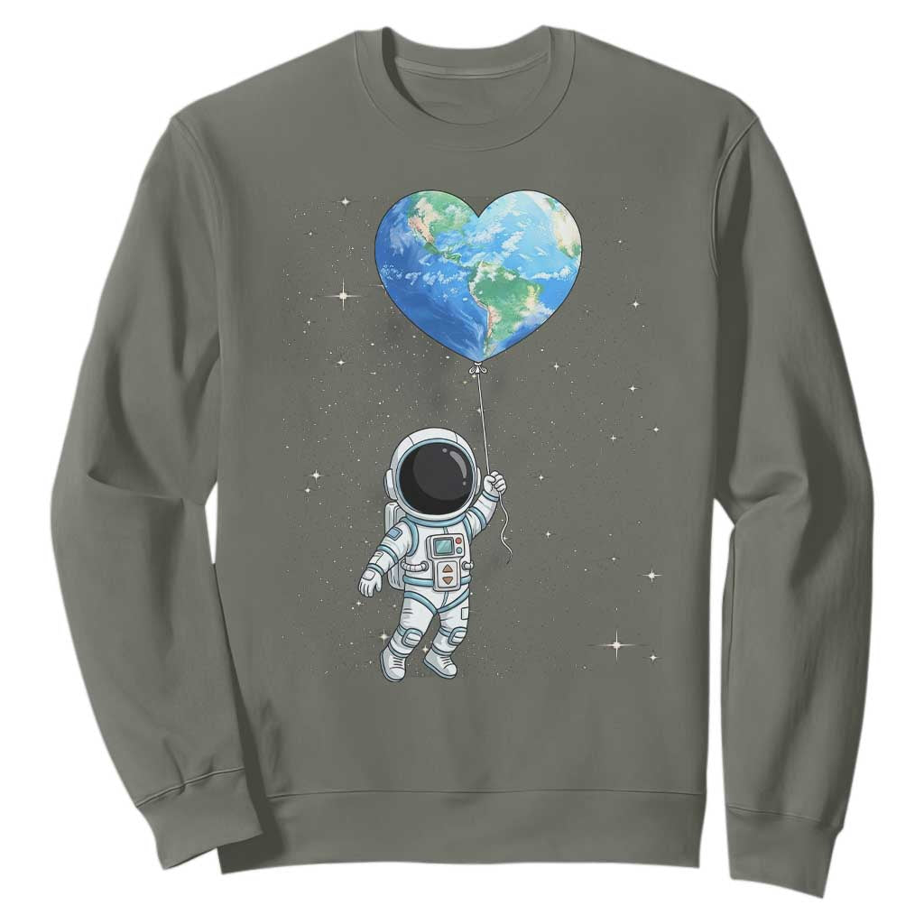 Astronaut Protect The Planet Sweatshirt Earth Day Gift