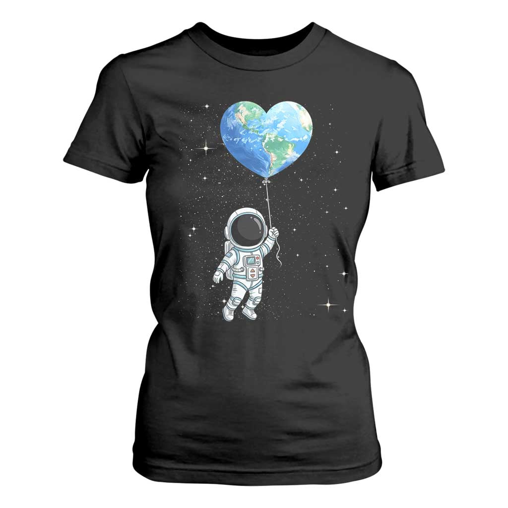 Astronaut Protect The Planet T Shirt For Women Earth Day Gift