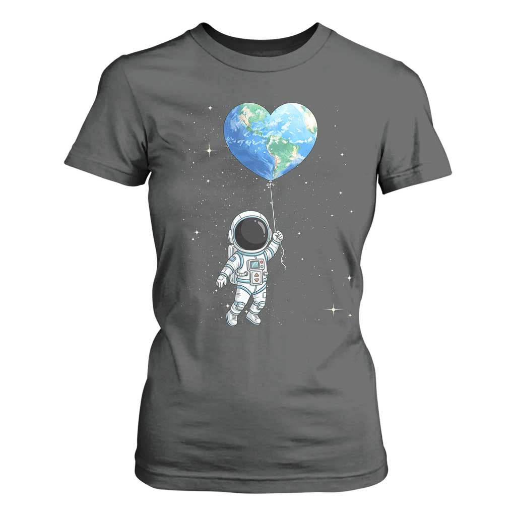 Astronaut Protect The Planet T Shirt For Women Earth Day Gift