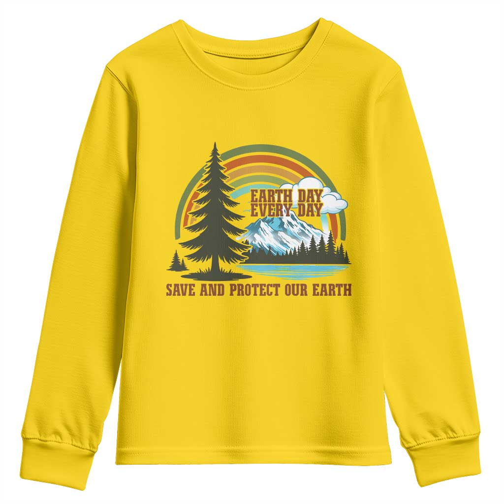 Earth Day Everyday Youth Sweatshirt Save The Planet Nature Lover Gift