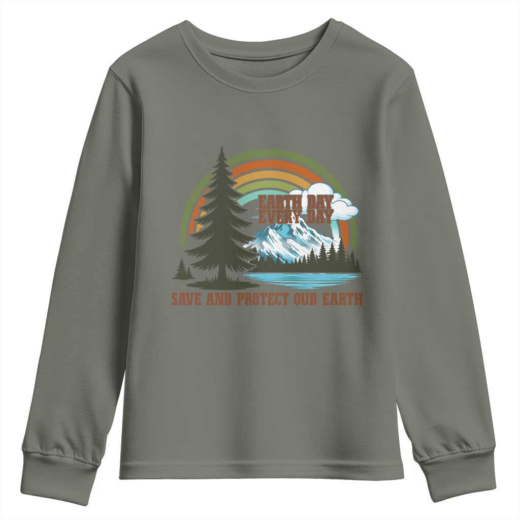 Earth Day Everyday Youth Sweatshirt Save The Planet Nature Lover Gift