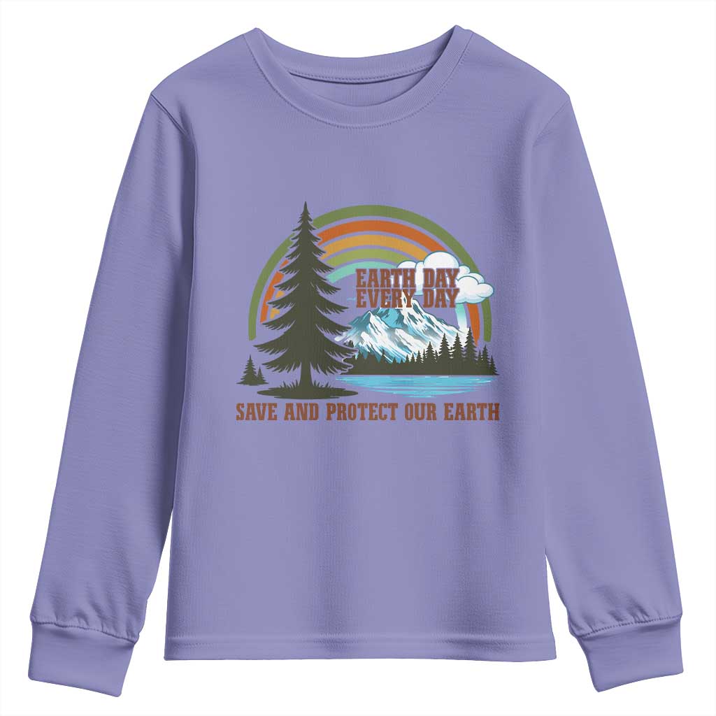 Earth Day Everyday Youth Sweatshirt Save The Planet Nature Lover Gift