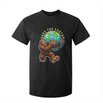 Earth Day T Shirt For Kid Save The Earth Bigfoot Lives Here