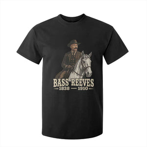Vintage Bass Reeves First Black US Deputy Marshal T Shirt For Kid Legendary Western Lawman History
