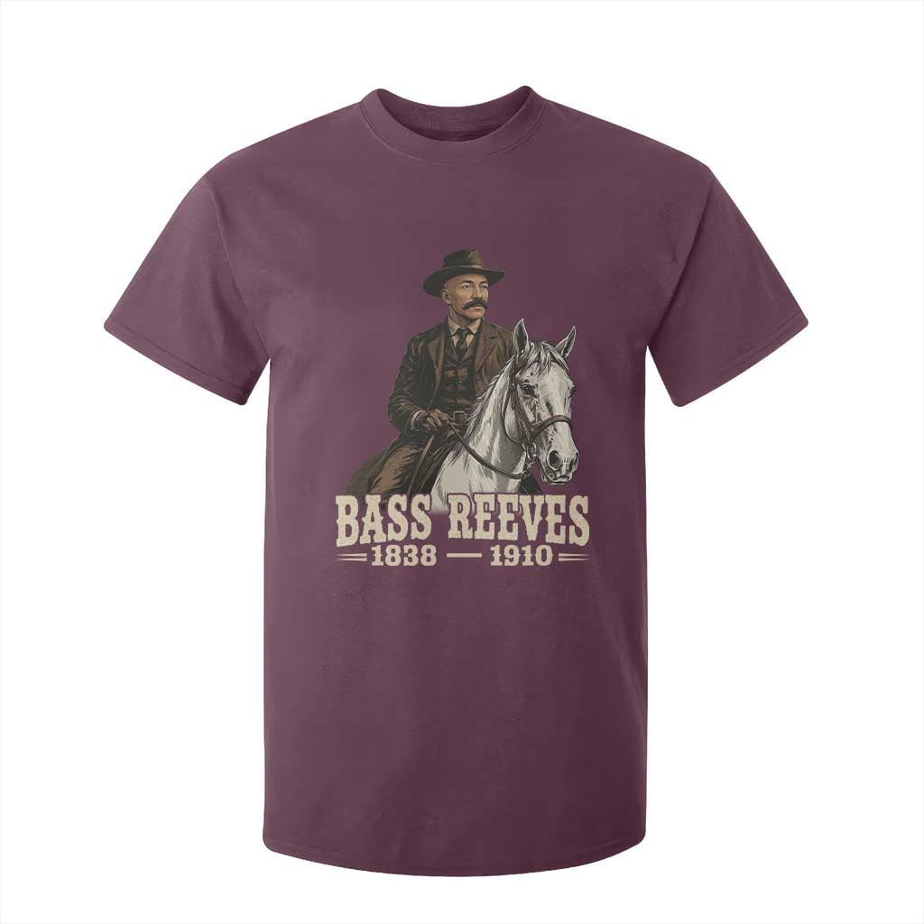 Vintage Bass Reeves First Black US Deputy Marshal T Shirt For Kid Legendary Western Lawman History