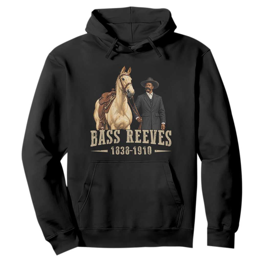 Bass Reeves US Deputy Marshal Hoodie First Black Legendary Western Lawman History