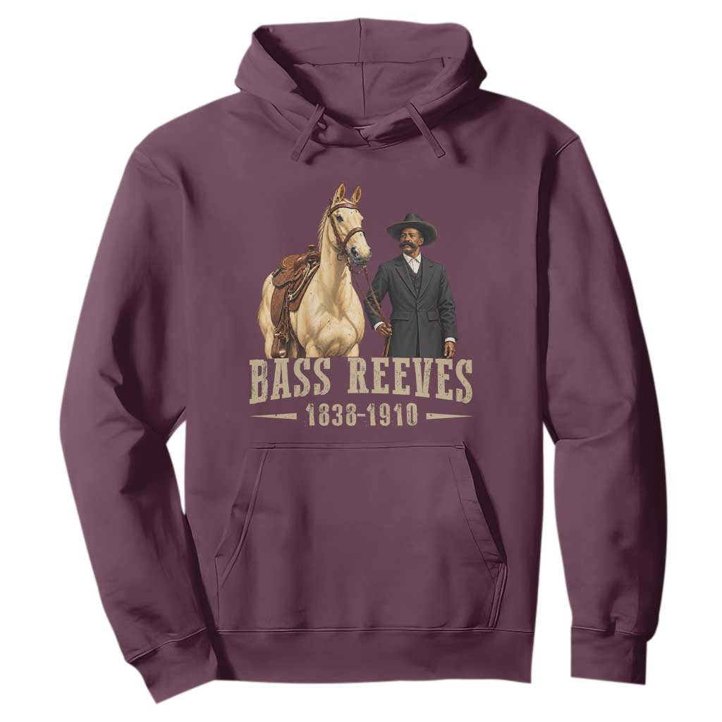 Bass Reeves US Deputy Marshal Hoodie First Black Legendary Western Lawman History
