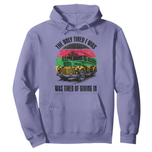 Rosa Parks Tired Of Giving In Hoodie Civil Bus Protest